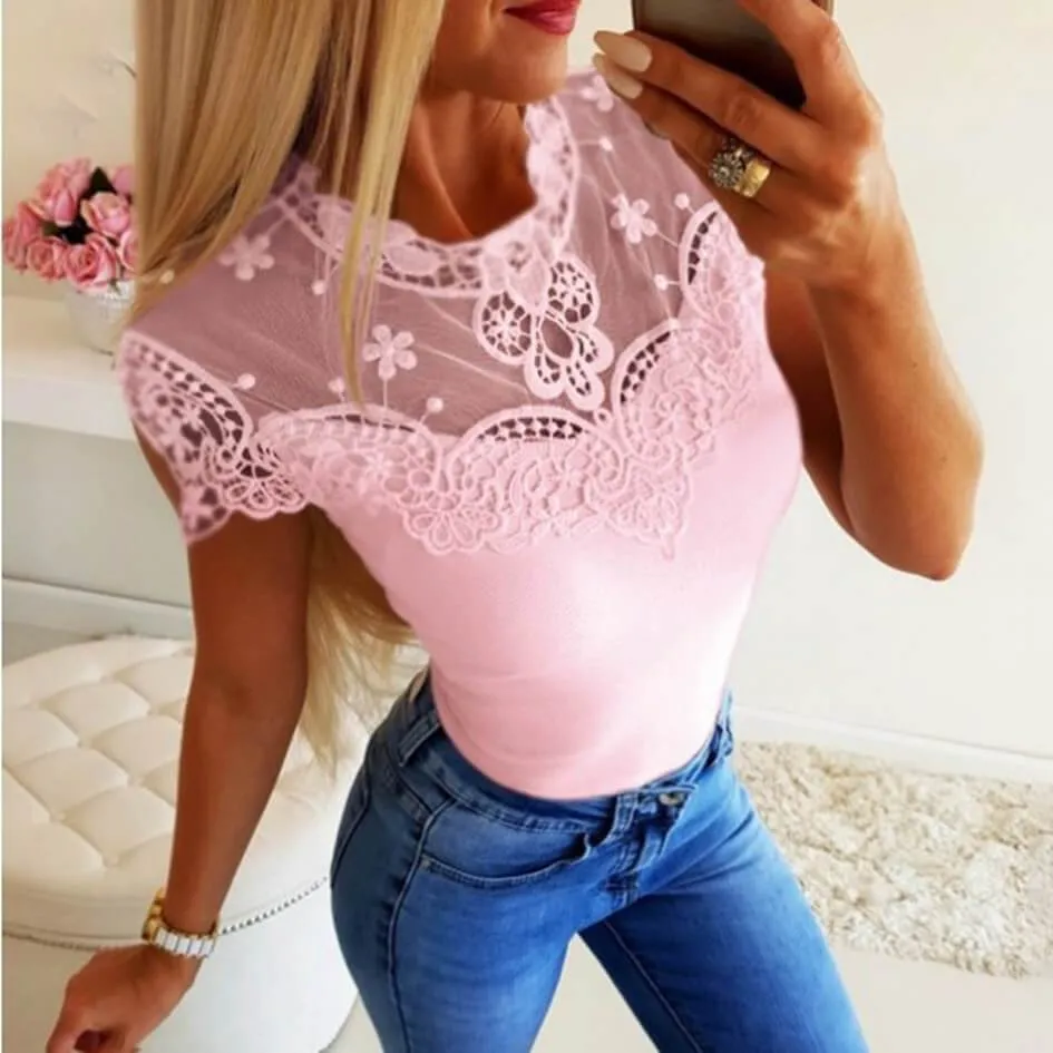 Slim Lace T-shirt