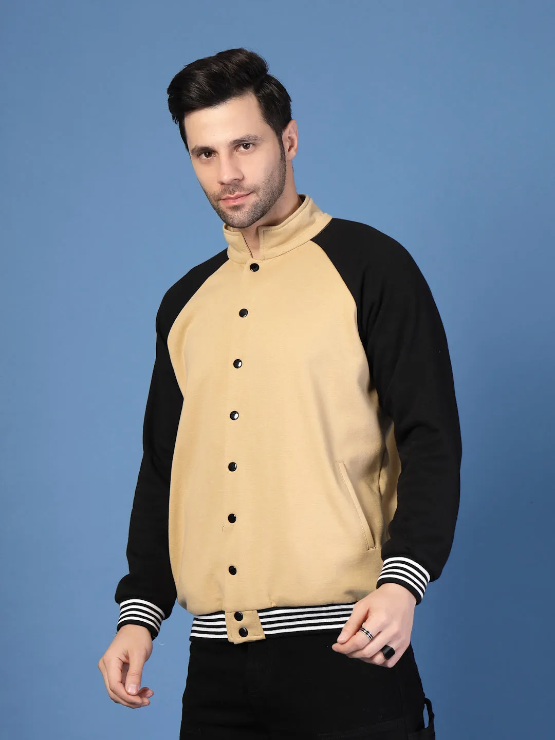 Trendy Oversized Varsity Jacket
