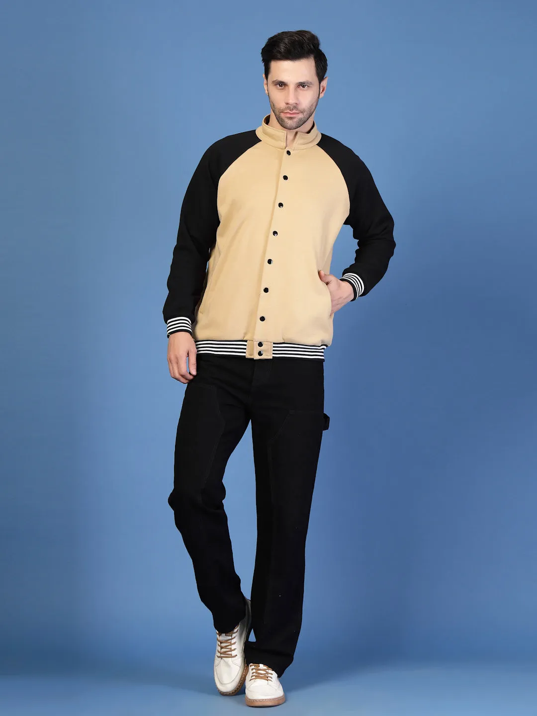Trendy Oversized Varsity Jacket