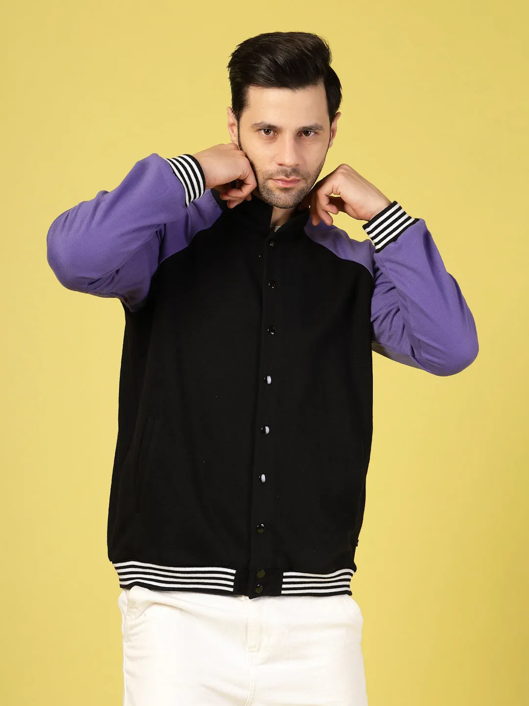 Trendy Oversized Varsity Jacket