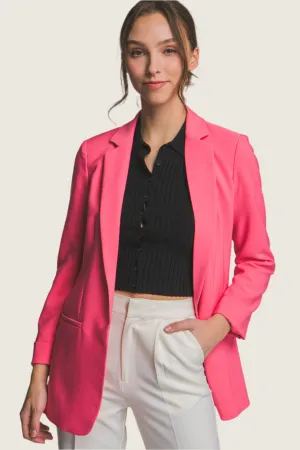 Vertigo Coral Pink Blazer