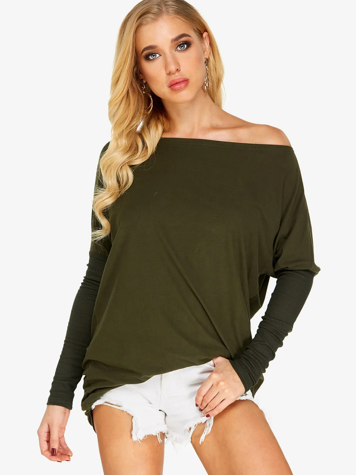 Wholesale Crew Neck Pullover Long Sleeve T-Shirts